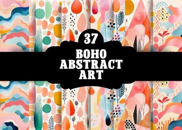Download Boho Abstract Art - Art Collection