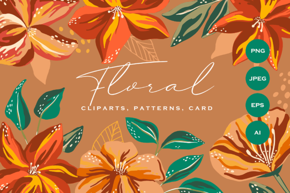 Download Bloom Floral Vector Clipart Pattern - Art Collection