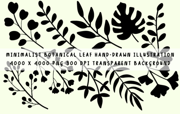 Download Minimalist Botanical Leaf Clipart - Art Collection