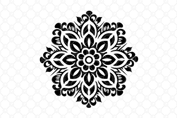 Download Indian Rangoli SVG, Decorative Art, 097 - Art Collection