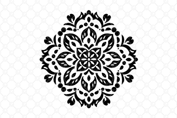 Download Indian Rangoli SVG, Decorative Art, 023 - Art Collection
