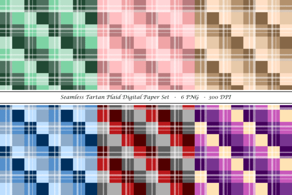 Download Tartan Plaid in Pastel &amp; Vibrant Colors - Art Collection