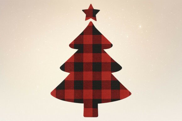Download Christmas Plaid Tree PNG Clipart - Art Collection