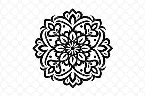 Download Indian Rangoli SVG, Decorative Art, 012 - Art Collection