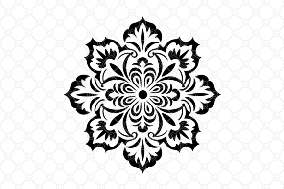 Download Indian Rangoli SVG, Decorative Art, 071 - Art Collection