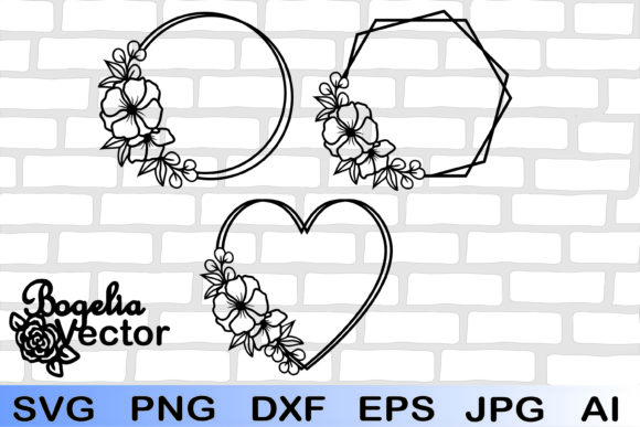 Download Flower Frame Bundle - Flower frame bundle Collection