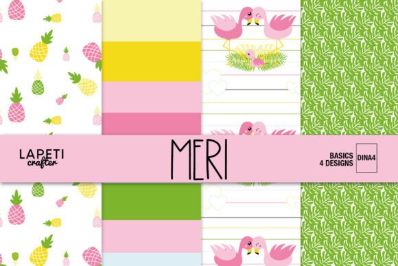 Download Tropical Party Printable Papers - Art Collection