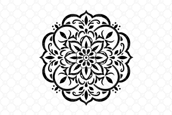 Download Indian Rangoli SVG, Decorative Art, 016 - Art Collection