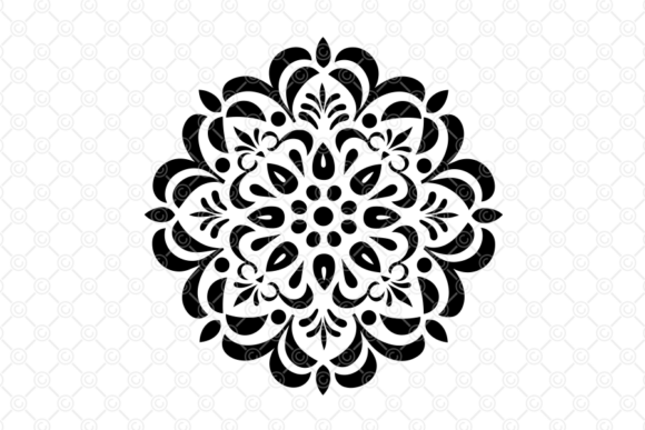 Download Indian Rangoli SVG, Decorative Art, 060 - Art Collection