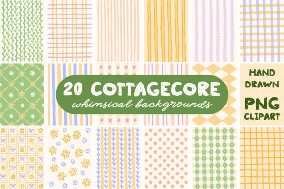 Download 20 Cottagecore Spring Pastel Backgrounds - Cottagecore Collection