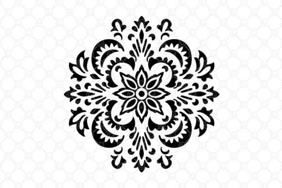 Download Indian Rangoli SVG, Decorative Art, 059 - Art Collection