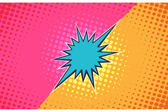 Download Comic Color Background. Pop Art Halftone - Art Collection