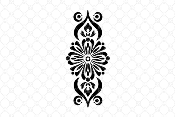 Download Indian Rangoli SVG, Decorative Art, 056 - Art Collection