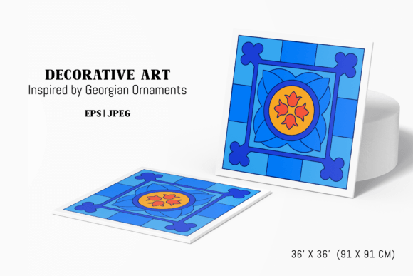 Download Georgian Ornaments-Decorative Vector Art - Art Collection