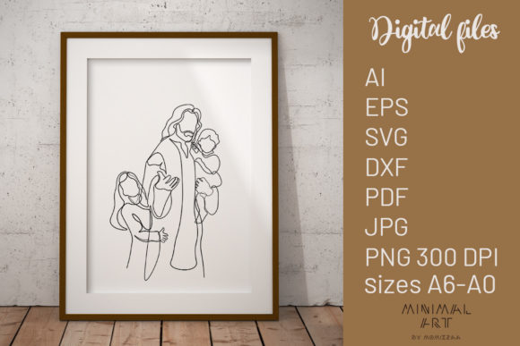 Download Wall Art Christ Jesus - Svg Art Prints - Art Collection