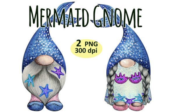 Download Mermaid Gnome, Summer Beach Clipart Png - Premium Resources