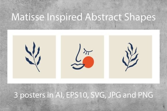 Download Henri Matisse Inspired Abstract Prints - Prints Collection