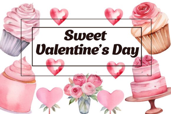 Download Watercolor Valentines Day Clipart,Love - Art Collection