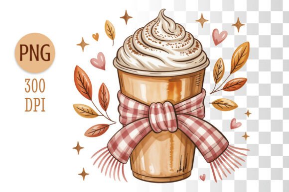 Download Pumpkin Spice Latte Clipart Autumn PNG - Art Collection